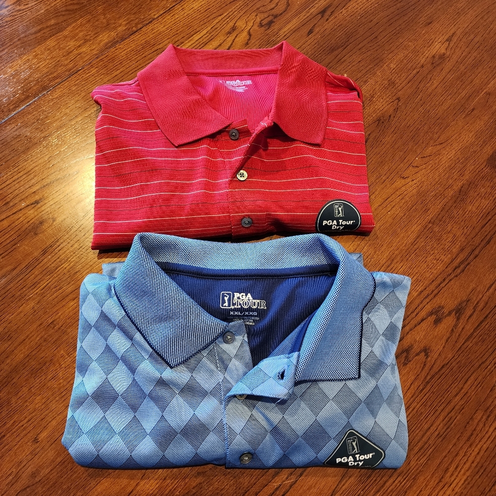 PGA Tour Golf shirt 2fer. Size XXL NWT